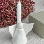 East of India Candleholder with angel