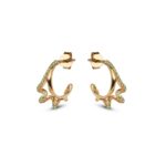Enamel Copenhagen Hoops, Elegant Twirl