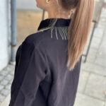 YAS Frima Fringe Shirt Black
