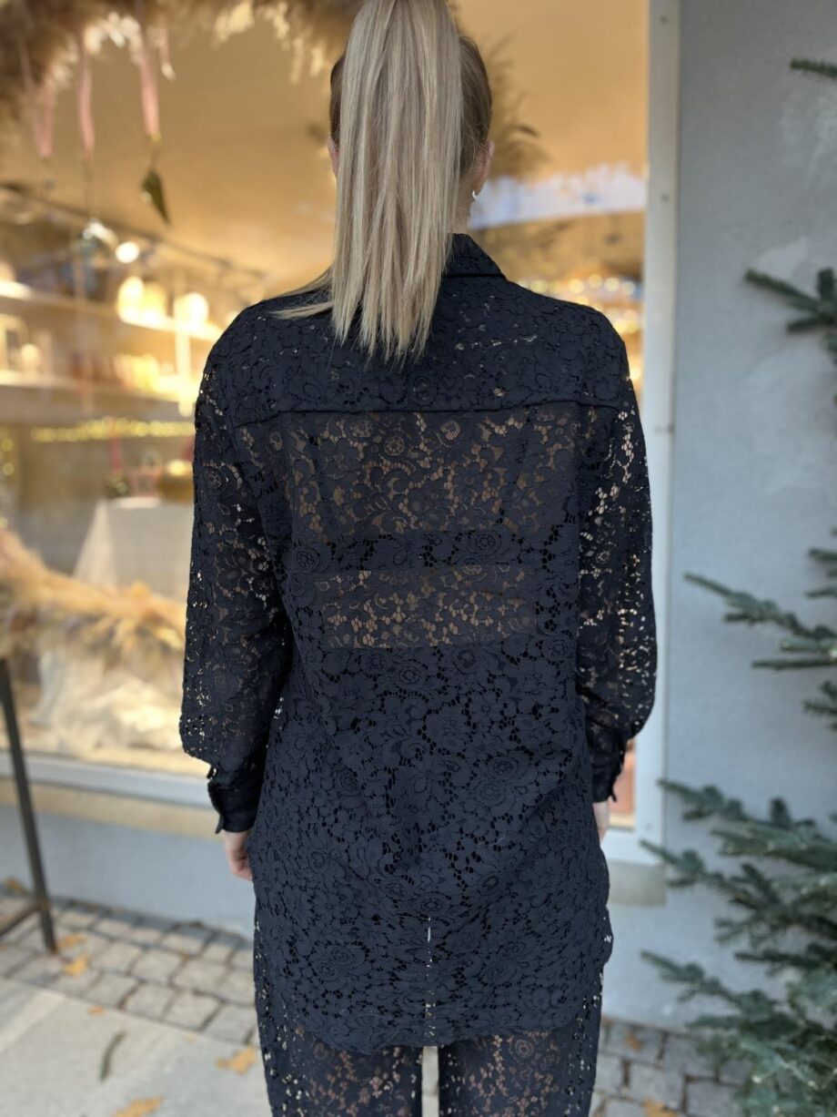Selected Femme Colette Long Lace Shirt