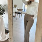 Selected Femme Rita Wide Pant Camel 32