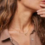 Enamel Copenhagen Necklace Organic Heart