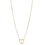 Enamel Copenhagen Necklace Organic Heart