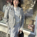 My Essential Wardrobe Gilo Jacket White Retro Wash