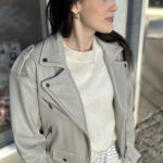 My Essential Wardrobe Gilo Jacket White Retro Wash