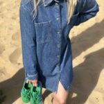 Selected Femme Bella Short Denim Dress