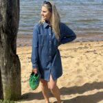 Selected Femme Bella Short Denim Dress