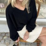 Six Ames Rioa Sweater Black