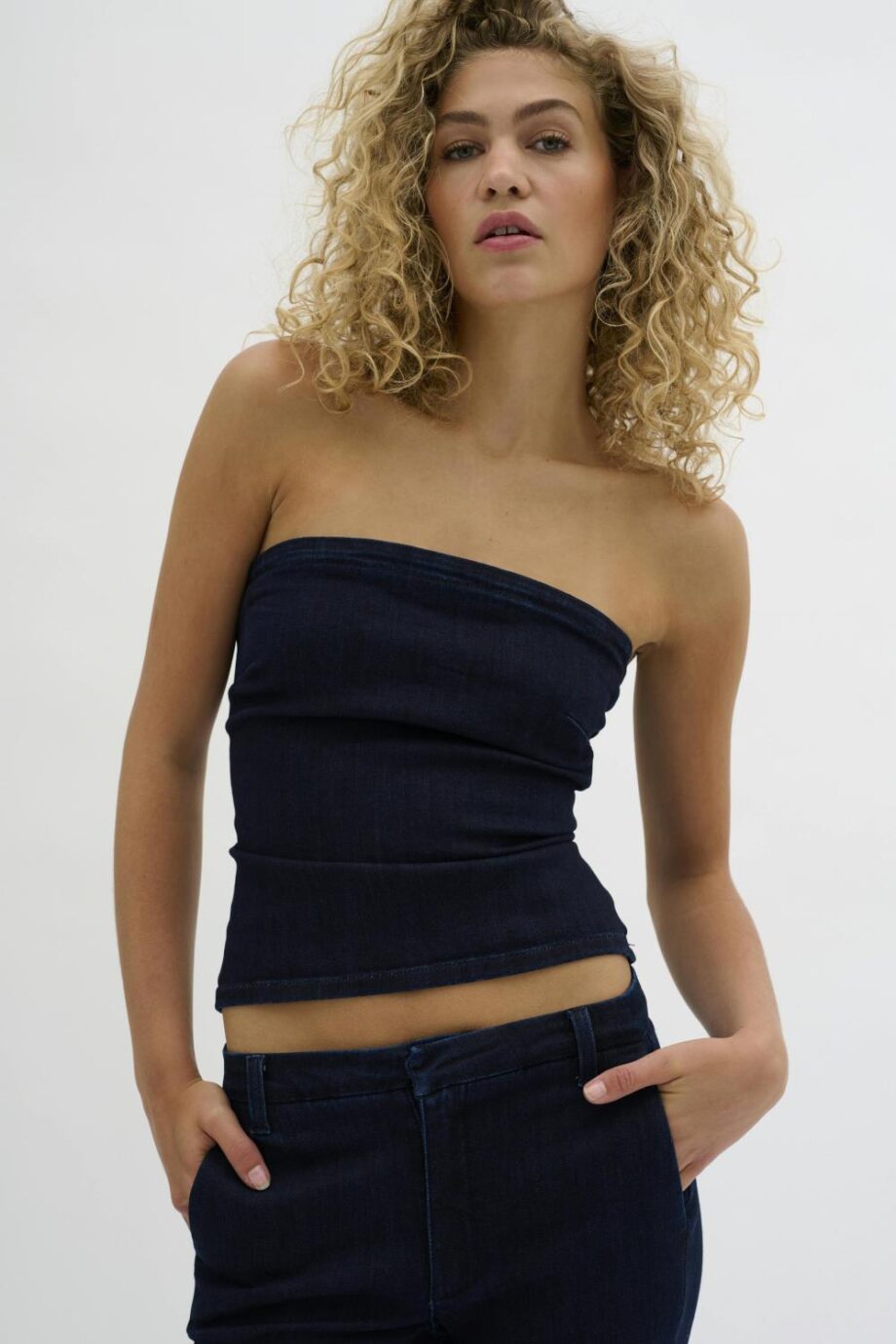 My Essential Wardrobe Ayo Denim Top