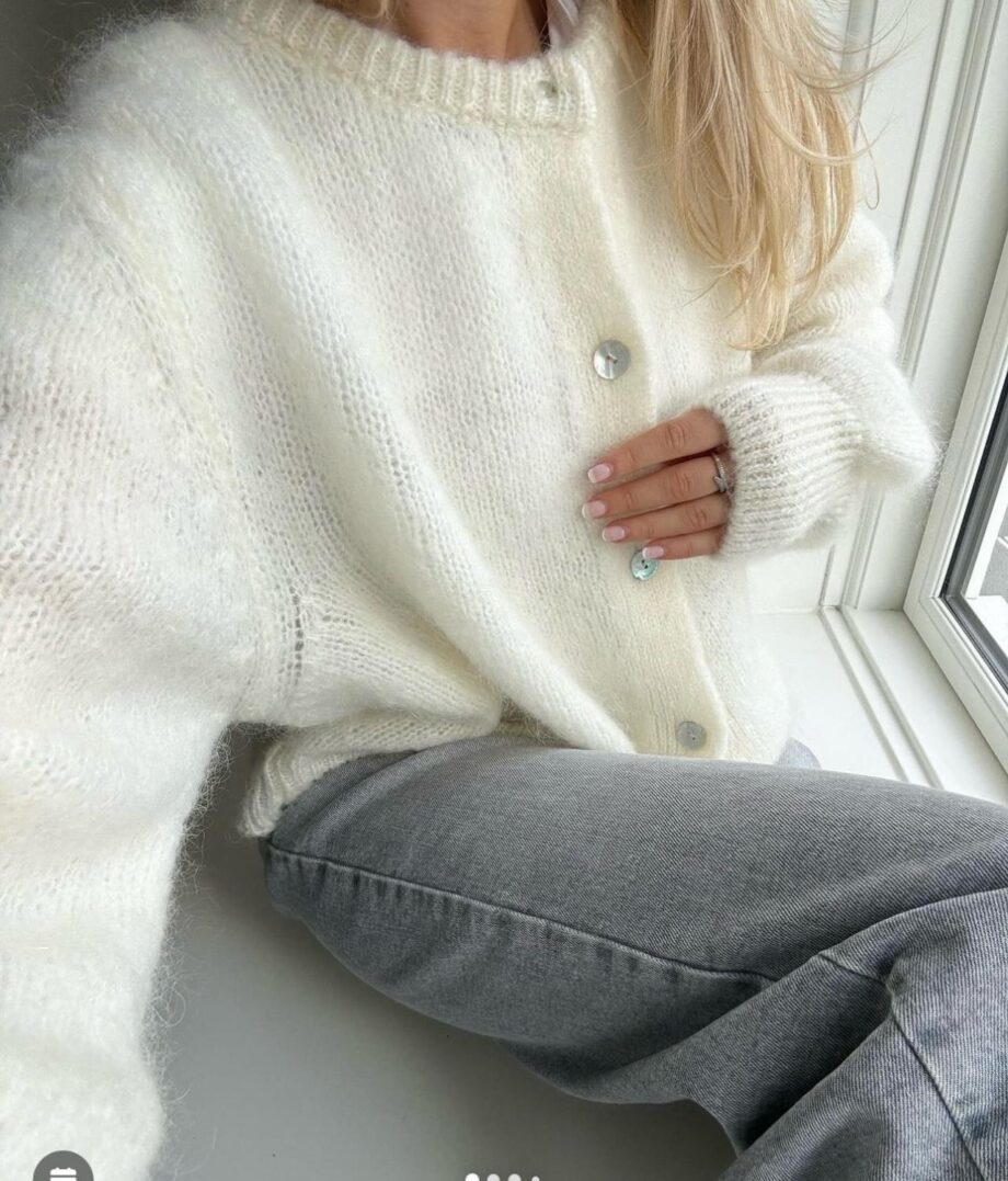 BY IC Ida Cardigan White