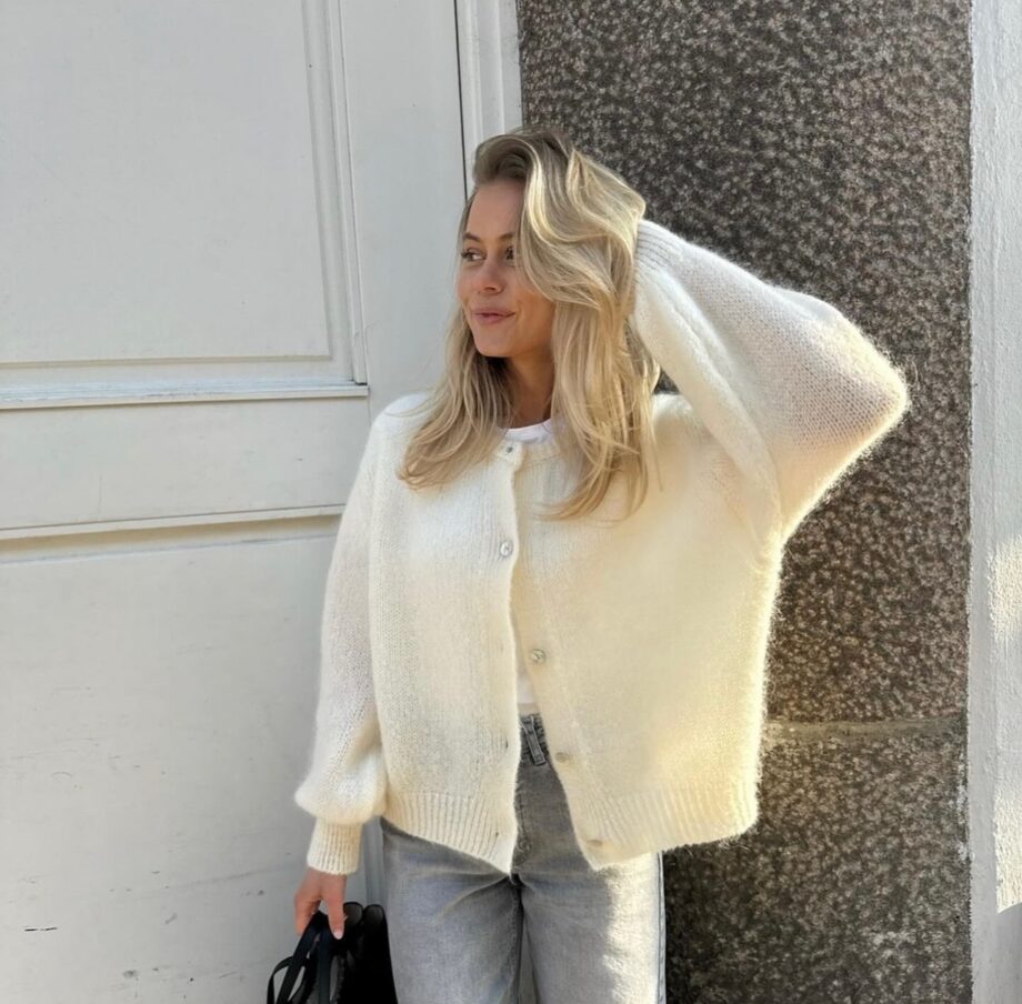 BY IC Ida Cardigan White