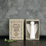 East of India Matchbox "Those we love never.."