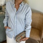 Tomorrow Denim Moussa Transforming Shirt Striped