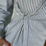 Tomorrow Denim Moussa Transforming Shirt Striped