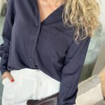 Arnie Allen Linen Viscose Skjorte