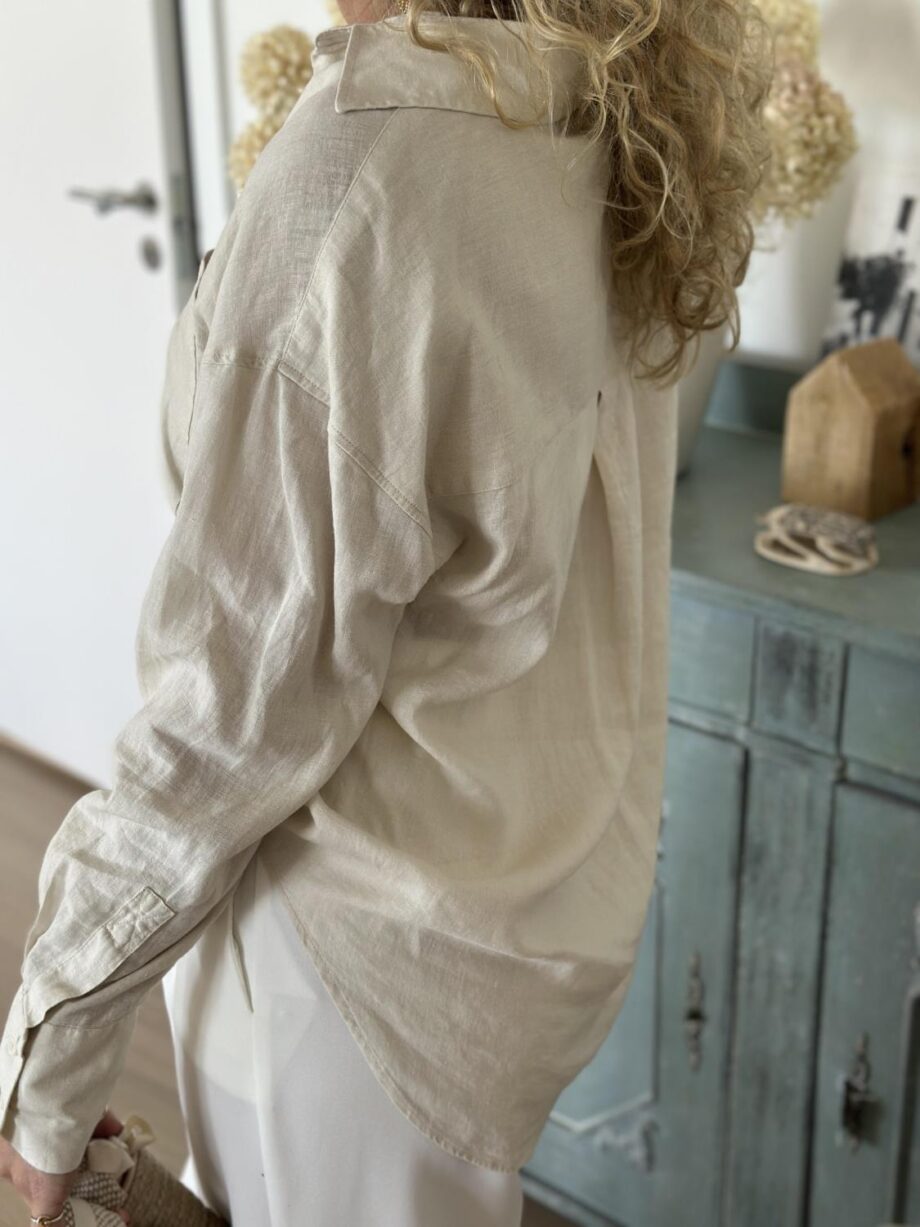Arnie Says Allen Linen Viscose Skjorte