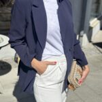 Urban Pioneers Devaki Blazer Navy