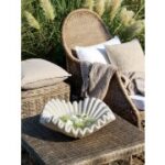 Chic Antique Muslingformet skål L51 Cm