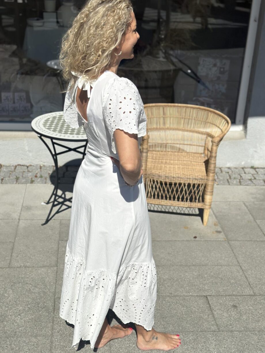 Selected Femme Kelli Ankle Broderi Dress