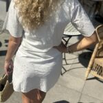 Selected Femme Kelli Short Broderi Skirt