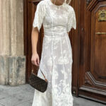 BY IC Ellionor Lace Long Dress