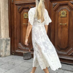 BY IC Ellionor Lace Long Dress