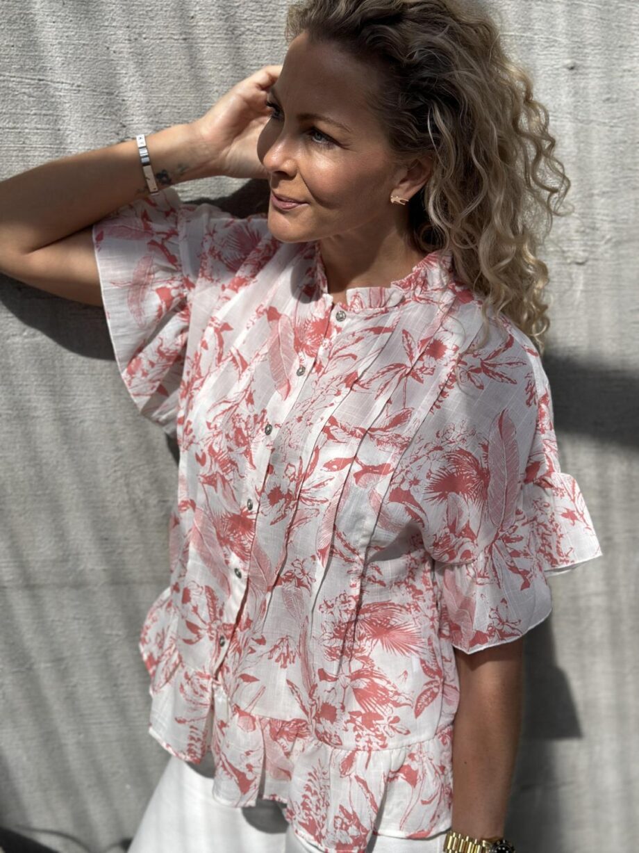 Infront Sophia Blouse Red