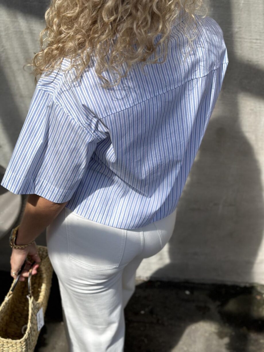 Neo Noir Ginna Stripe Shirt
