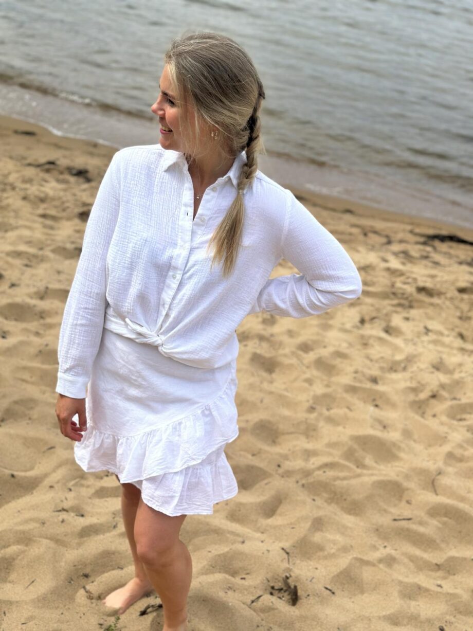 Selected Femme Aldina Shirt white