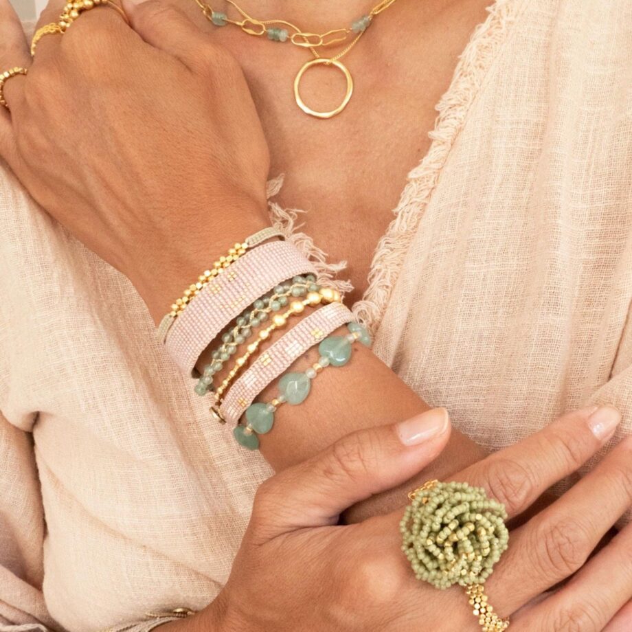 IBU Jewles AN16 Braclet Jill Jake Aventurine
