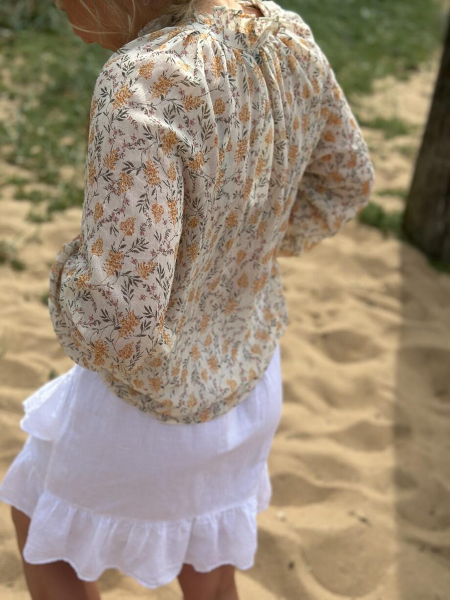Neo Noir Sommie Field Blouse Light Yellow