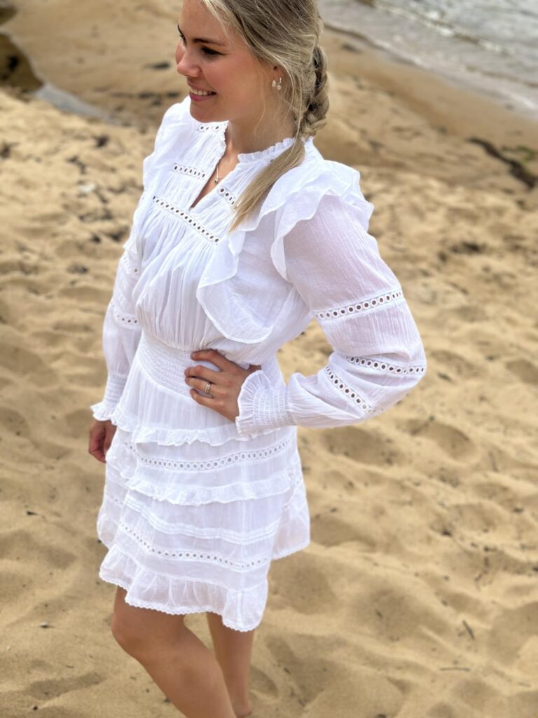 Neo Noir Harmoni Voile Dress