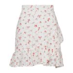 Neo Noir Bekka Embroidery Rose Skirt