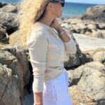 American Vintage Gilet Court Cardigan Farsund