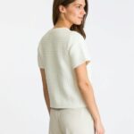 Neo Noir Masha Knit Cardigan White