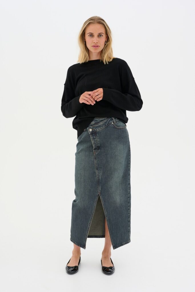 My Essential Wardrobe Dalvi Wrap Skirt Farsund