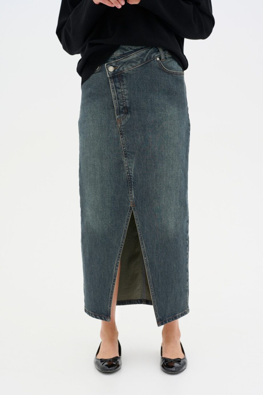 My Essential Wardrobe Dalvi Wrap Skirt Farsund