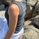My Essential Wardrobe Mandy Top Black Wash