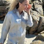 Selected Femme Selene Wide Pant Dove