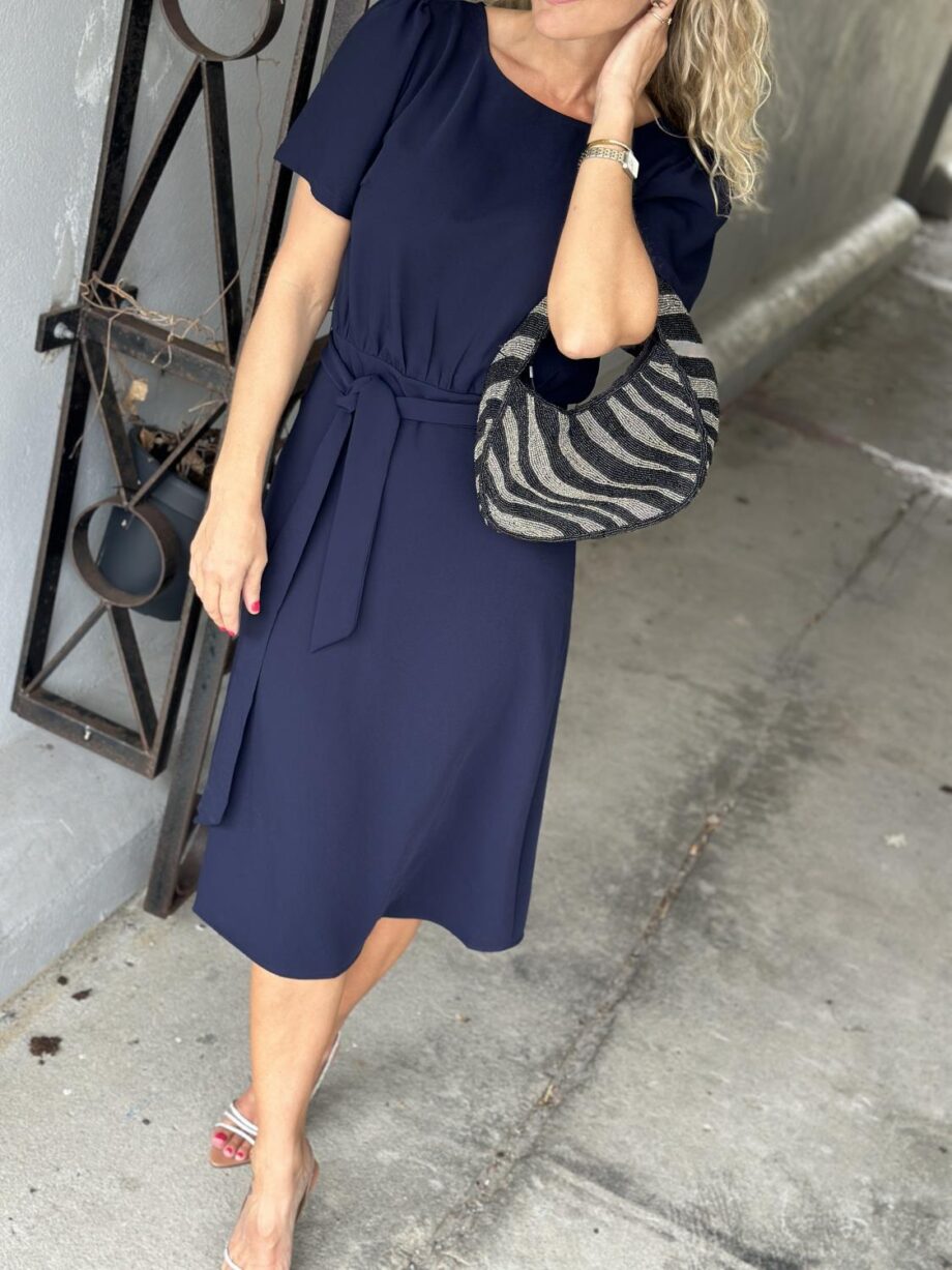Neo Noir Kaluna Dress Dark Navy