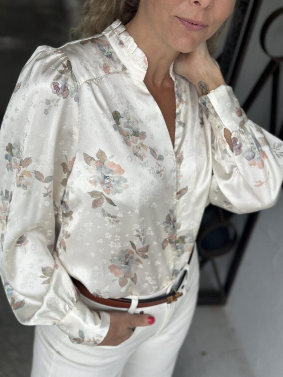 Neo Noir Massima Soft Blossom Blouse