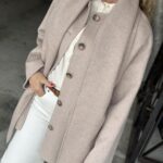 Selected Femme Pam Handmade Scarf Jacket