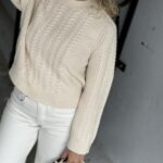 Selected Femme Birte Cable Knit