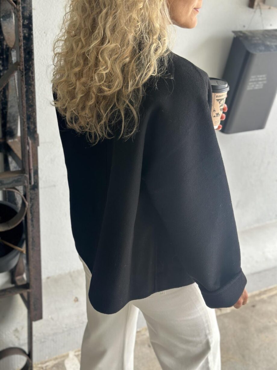 YAS Alima Handmade Jacket Black