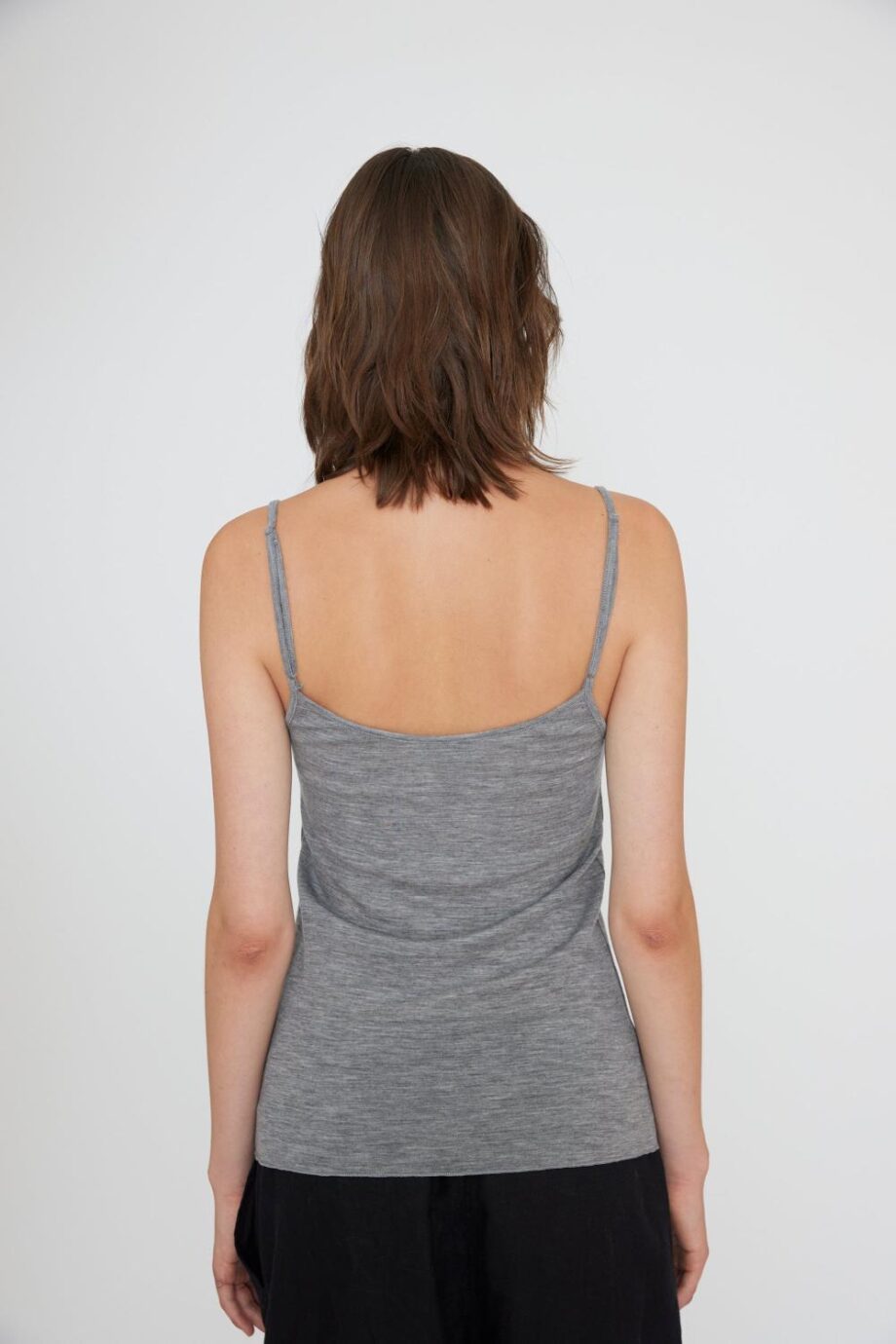 Six Ames Pixi Strap Top Grey