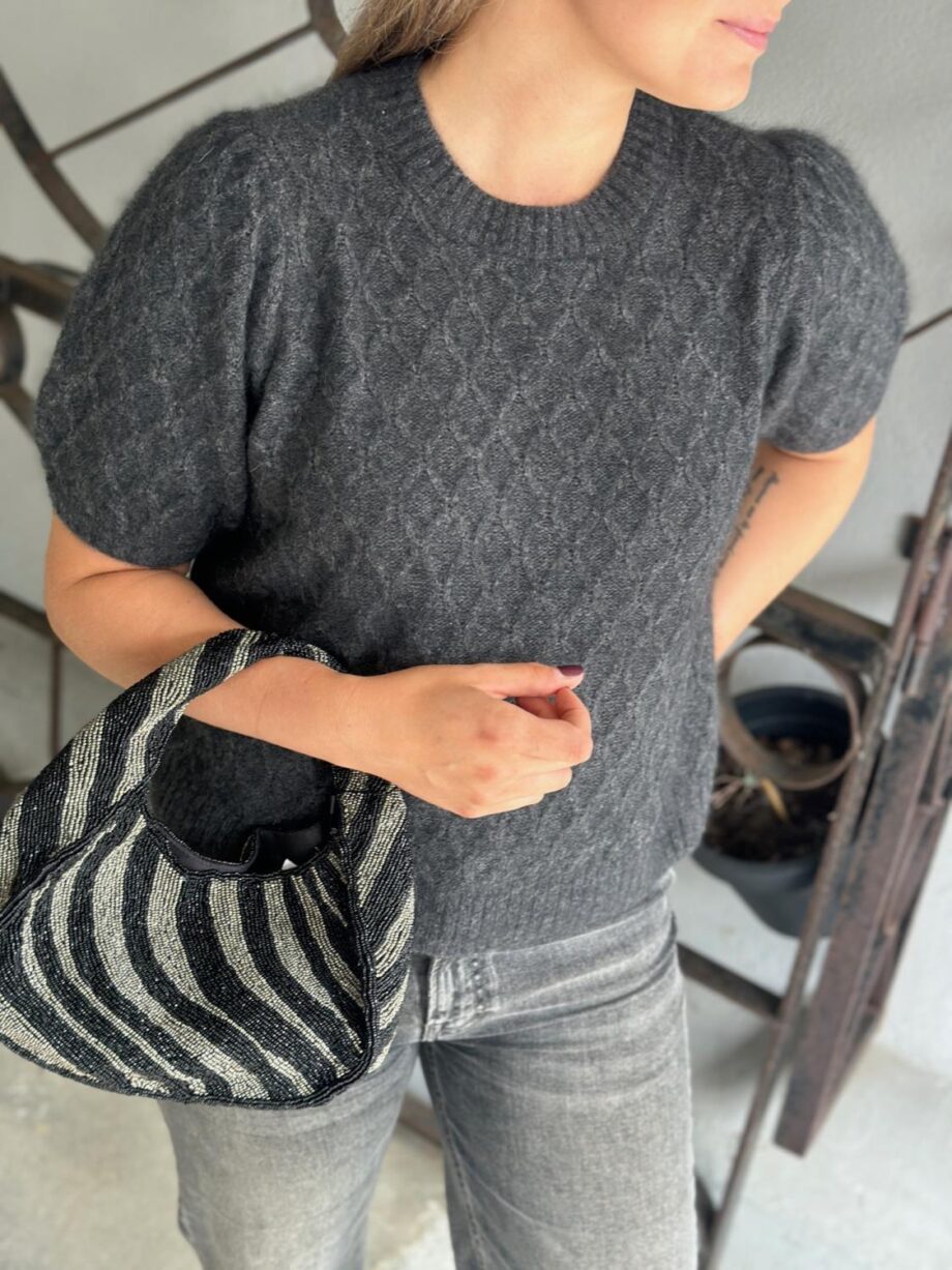 Six Ames Olly Dark Grey Melange
