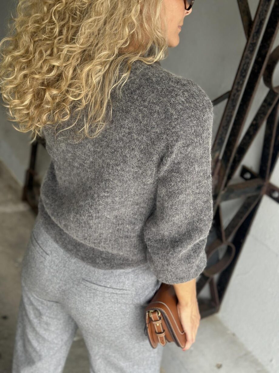 Selected Femme Ras Knit Pocket Cardigan