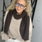 Arnie Says Goya Scarf Brown Melange