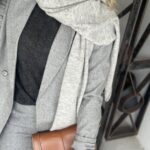 Arnie Says Goya Scarf Grey Melange