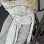 Arnie Says Goya Scarf Grey Melange